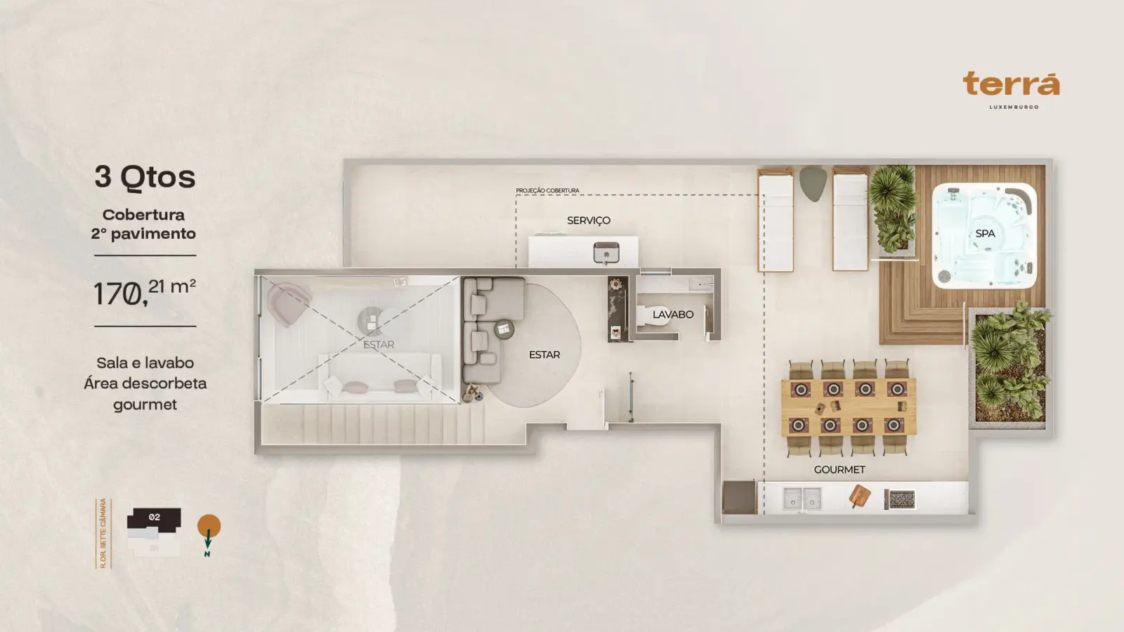 Terrá Luxemburgo | 3 Quartos com lazer ideal para sua família.